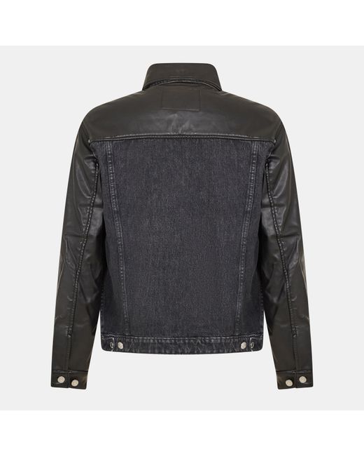 HUGO Black Jean Denim Jacket for men