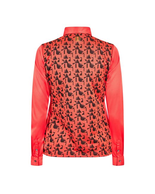 PUMA Red (9) (Golf) Ls Polo