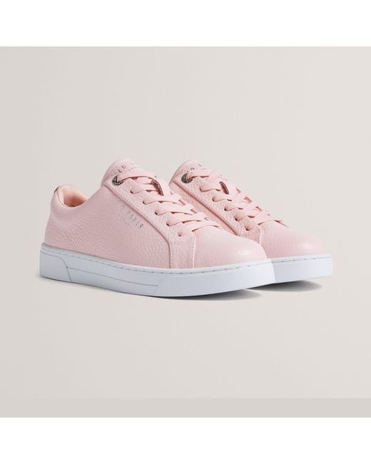 Ted Baker Pink Ted Webbing Trainer