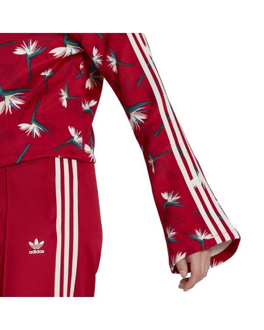 Adidas Originals Red Adidas Thebu Magugu Beckenbauer Track Top