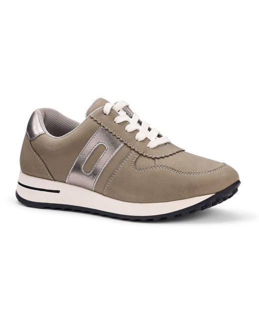 Hotter Gray Revival Trainers Standard Fit