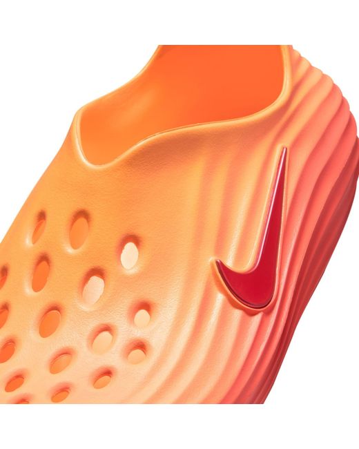 Nike Orange Clogs for men