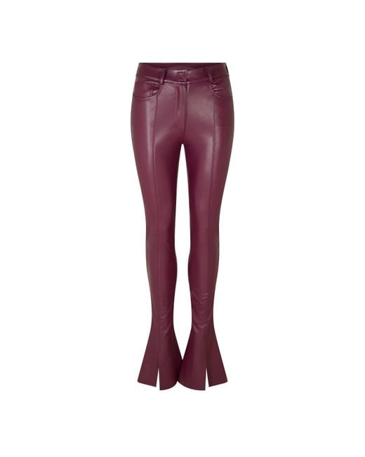 Norma Kamali Red Nk Spat Trs Ld61