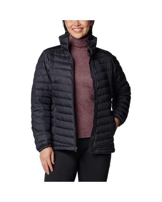Columbia Black Chestnut Clearing Water-Resistant Lightweight Insulated Puffer Jacket