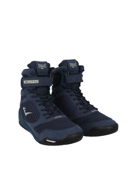 Everlast Blue Pro Elite Boxing Boots for men