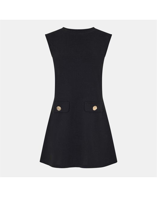 I Saw It First Black Sleeveless Mini Dress
