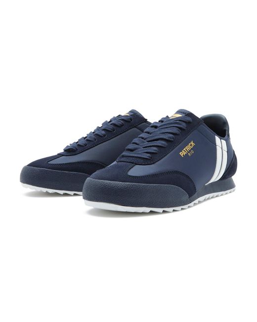 Patrick Blue Rio Runner Heritage Low-Top Trainers for men