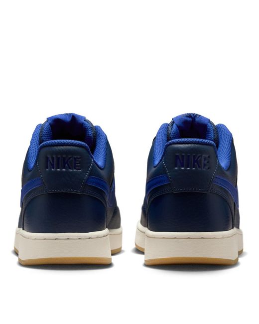 Nike Blue Court Vision Low Trainers for men