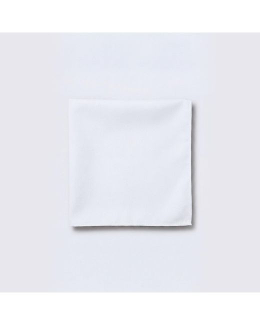 Twisted Tailor White Ellroy Plain Hank for men