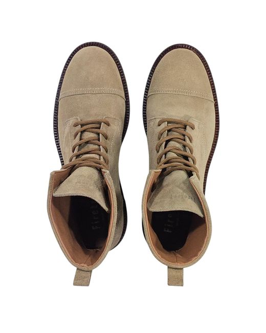 Firetrap Brown Wiland Suede Ankle Hiker Rugged Boots for men