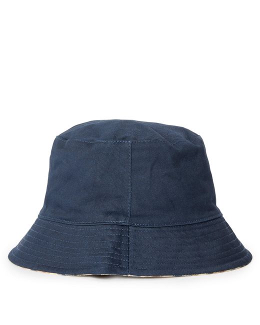 Aquascutum Blue Aquact Bucket Hat for men