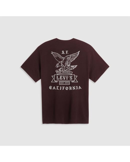 Levi's Purple Icon T-Shirt for men
