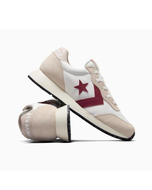 Converse Pink Adults Omega Trainer Classic Low-Top Trainers