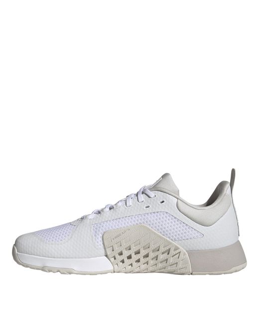 Adidas White Dropset Training Shoes