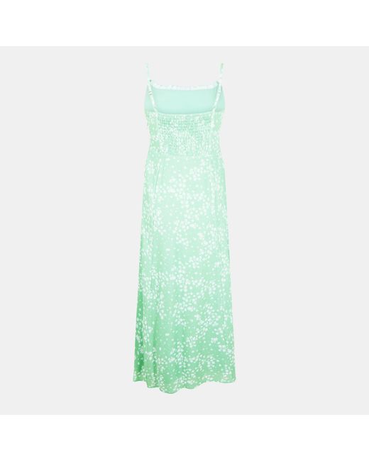 Jack Wills Green Midi Tea Dress