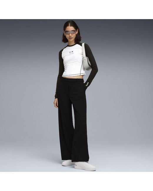 PUMA Black Baby Doll Long Sleeve T-Shirt