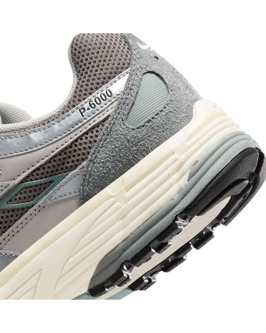 Nike Gray P-6000 Trainers for men