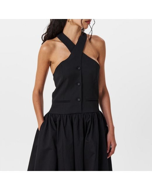 Amy Lynn Black Alexa Tailor Tailored Fit Maxi Dress