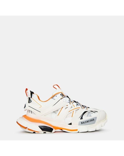 Balenciaga White Track Runners for men