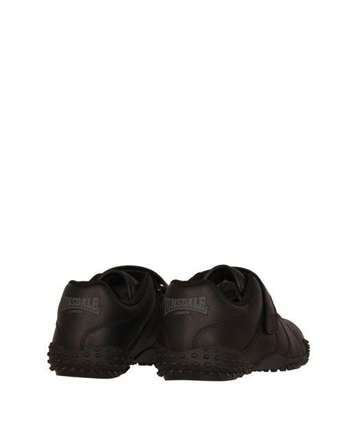 Lonsdale Black Fulham Trainers for men