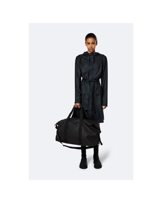 Rains Black Weekend Bag
