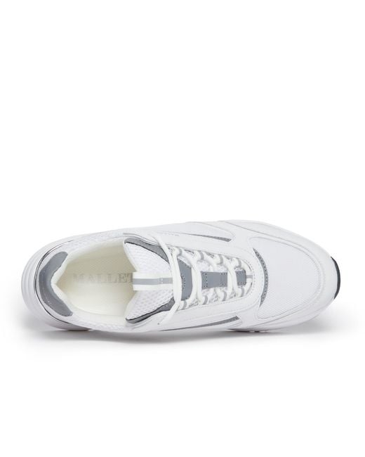 Mallet White Mallet Cyrus 2.0 Reflect Trainers for men