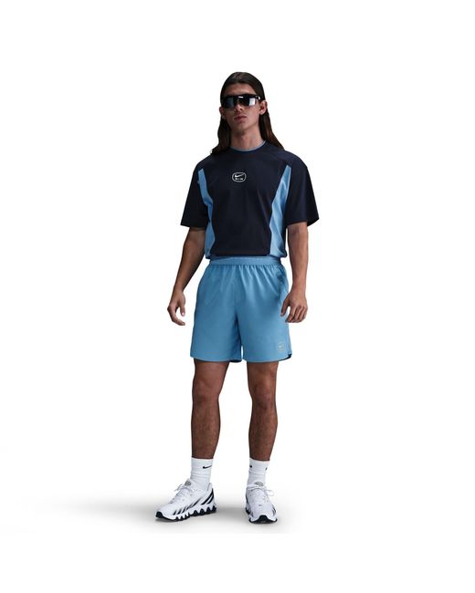 Nike Blue Air Wvn Short for men