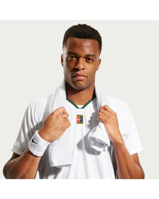 Nike White Court Slam Dri-Fit Adv Tennis Top for men