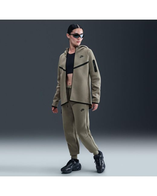 Nike Gray Sportswear Tech Fleece Windrunner