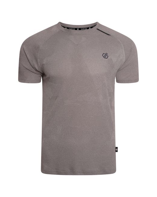 Dare 2b Gray Short-Sleeve Polo Shirt for men