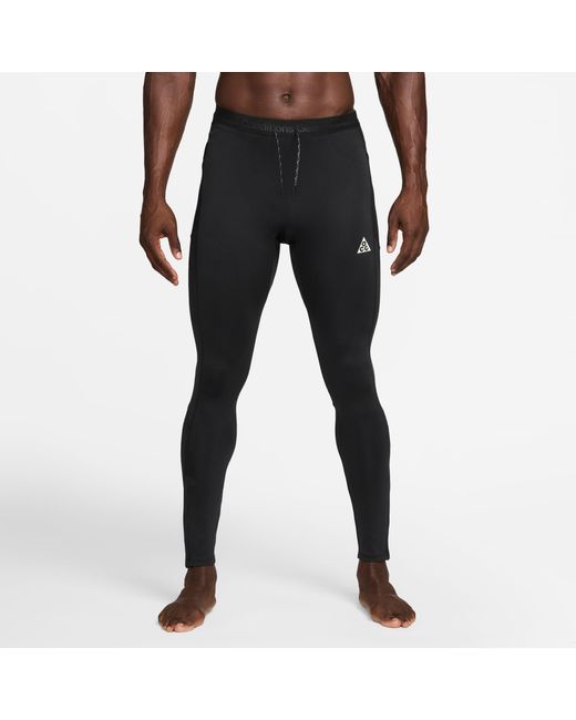 Nike Black Performance Running Tights for men