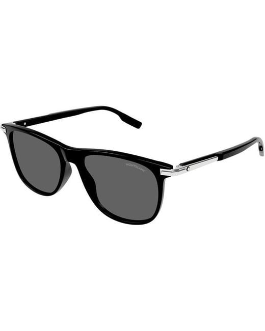 Montblanc Black Sunglasses Mb0216s for men