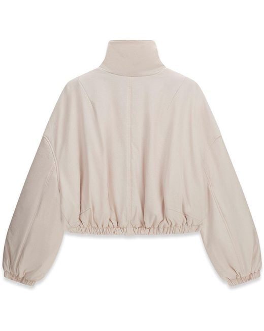 Guess Natural Rhea Padded Zip Short Puffer Jacket