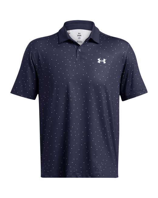 Under Armour Blue Short-Sleeve Performance Polo Shirt for men