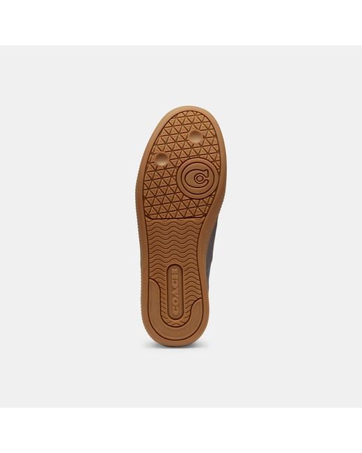 COACH Brown Loafers With Monogram