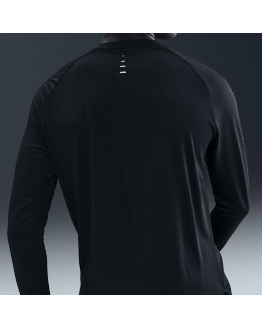 Nike Black Stride 5 Ls Tee Sn64 for men