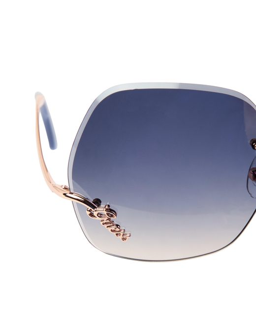 Guess Blue Oversized Sunglasses