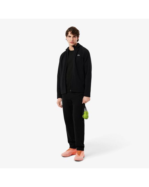 Lacoste Black Short Sleeve Performance T-Shirt for men