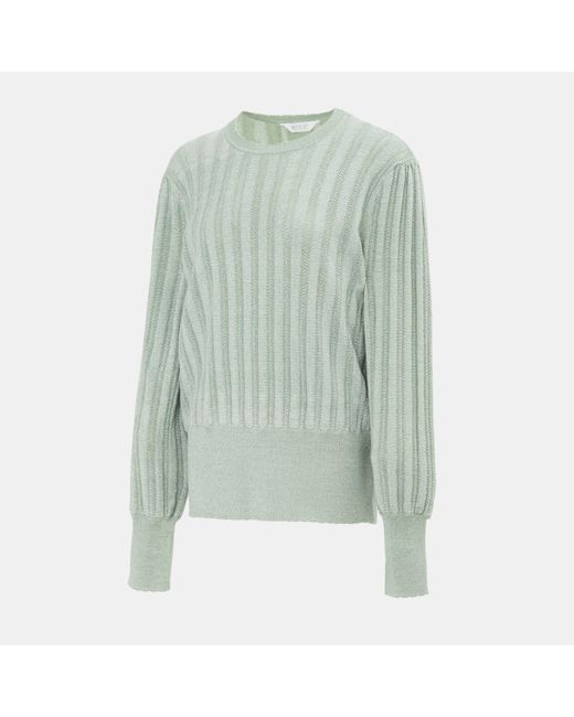Miso Green Knit Jumper