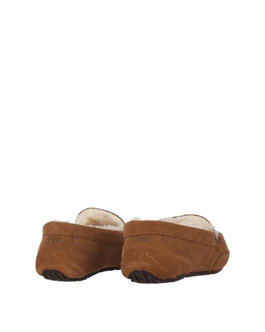 Jack Wills Brown Moccasin Slippers for men