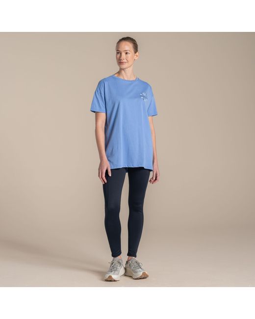 Craghoppers Blue Yago Short-Sleeved Top