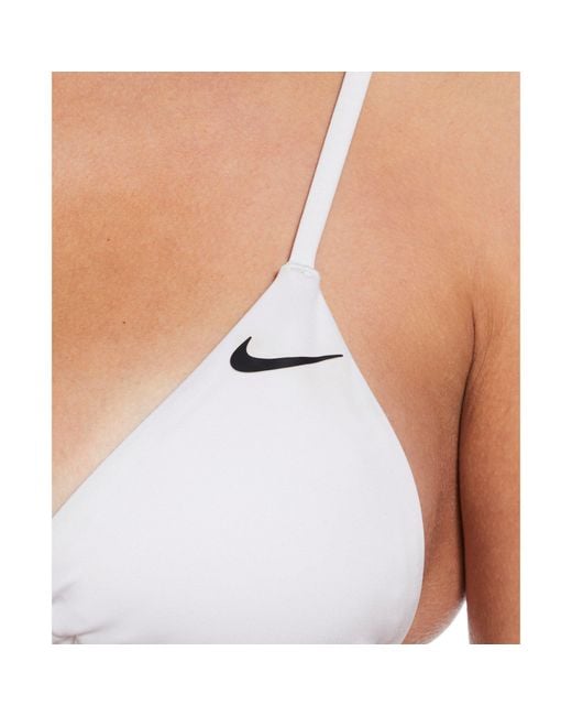 Nike White Tri Bikini T