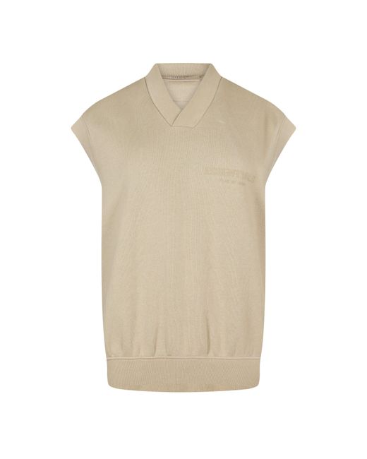 Fear Of God Natural Knitted Sweater Vest