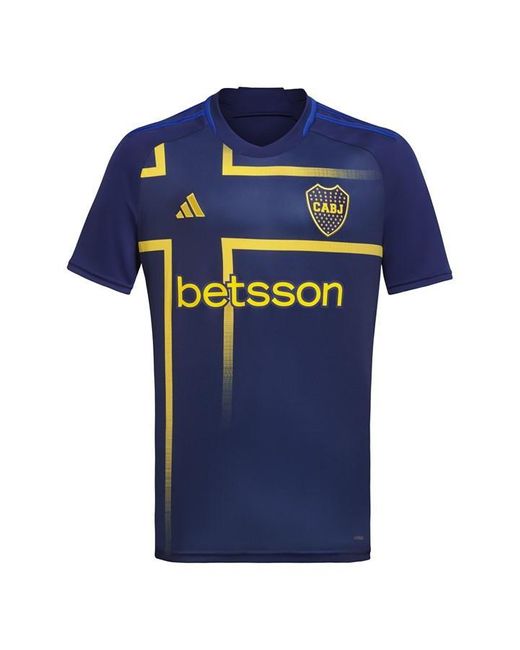 Adidas Blue Boca Juniors Third Shirt 2023 2024 Juniors for men