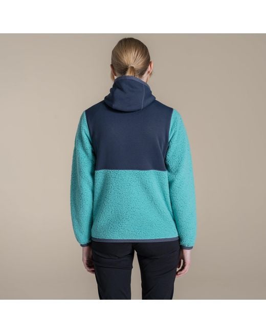 Craghoppers Blue Telesto Insulated Hooded Fleece Jacket