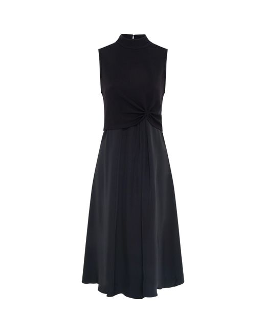 Gina Bacconi Blue Ashlee Midi Dress
