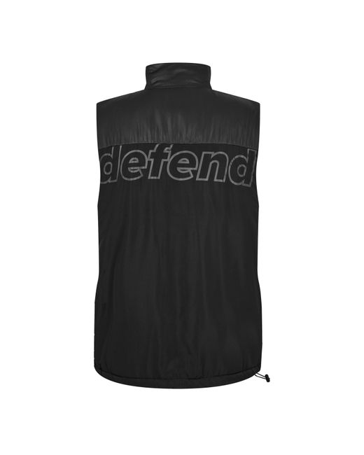 DFND London Black Lightweight Gilet for men