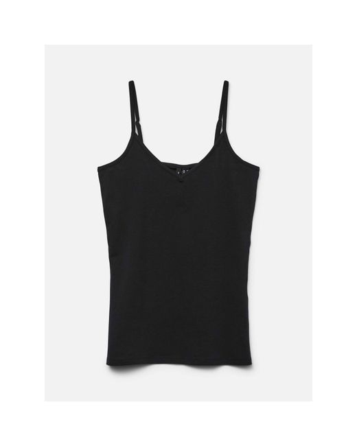 Vero Moda Black Emmie Ultra Skinny Coated Jeans