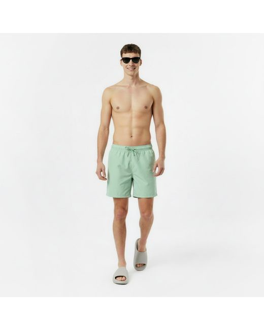 Jack Wills Green Mid-Length Swim Shorts for men