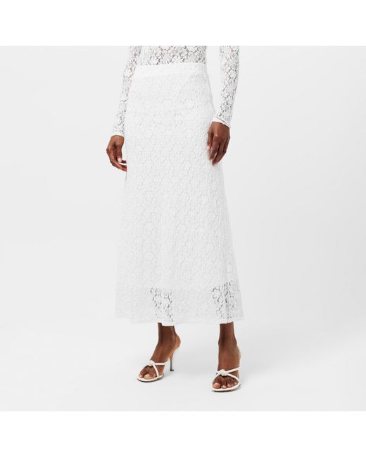EDITED White Catalin Skirt